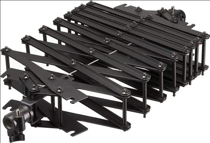 2 متر الألومنيوم استوديو الإضاءة دعم نظام السكك الحديدية قطرة Pantograph للاستوديو التصوير قوة ثابتة المفصلي مصباح شماعات #5