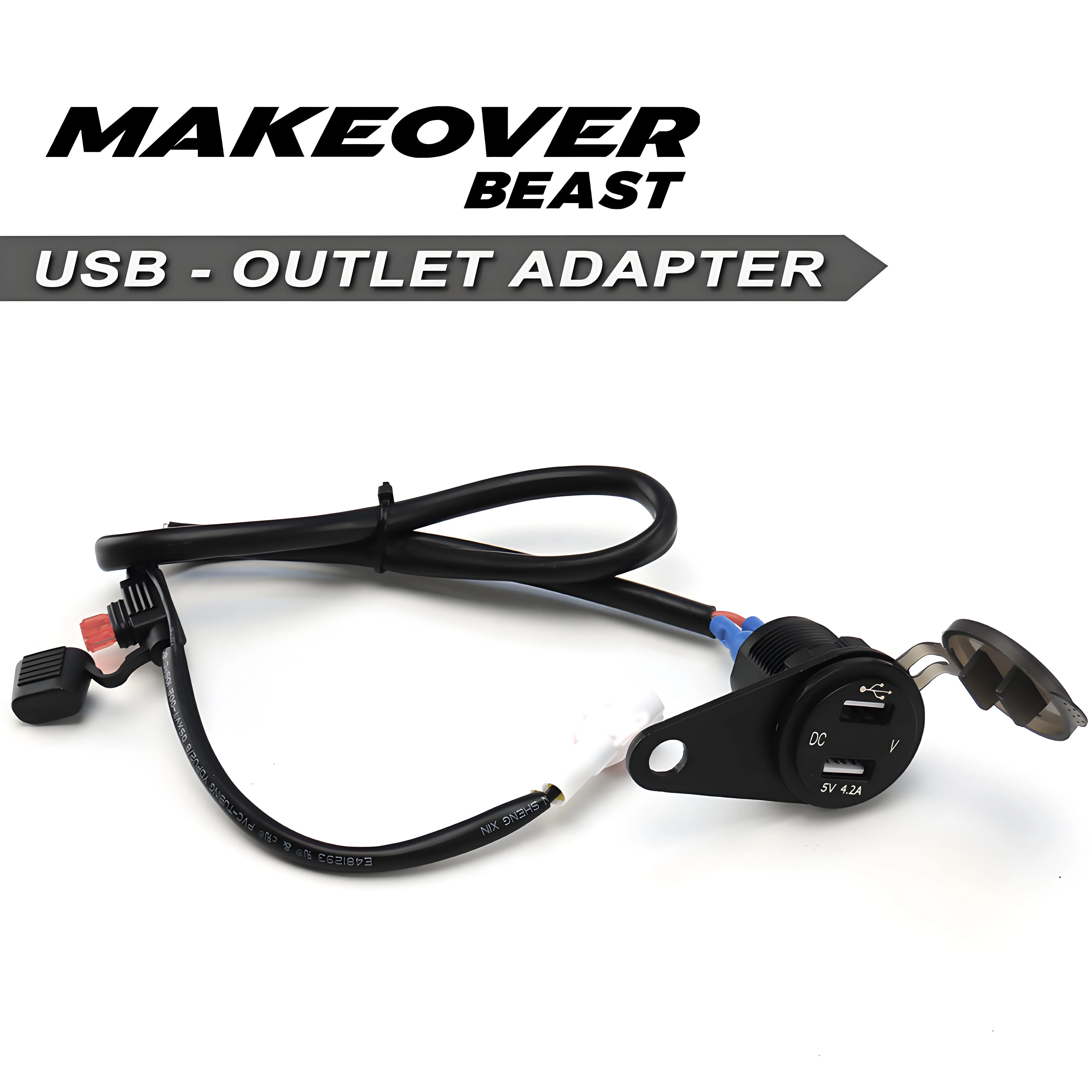 Motorrad-USB-Schnellladegerät Passend für YZFR7 YZF R7 2022-2025 Ladebuchsenadapter
