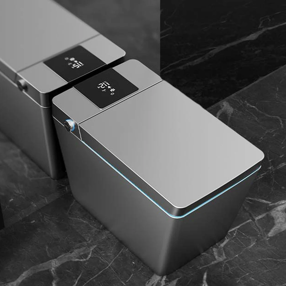 Modern High-end Automatic Bathroom Sanitary Wares Floor Intelligent Toilet Smart Toilets