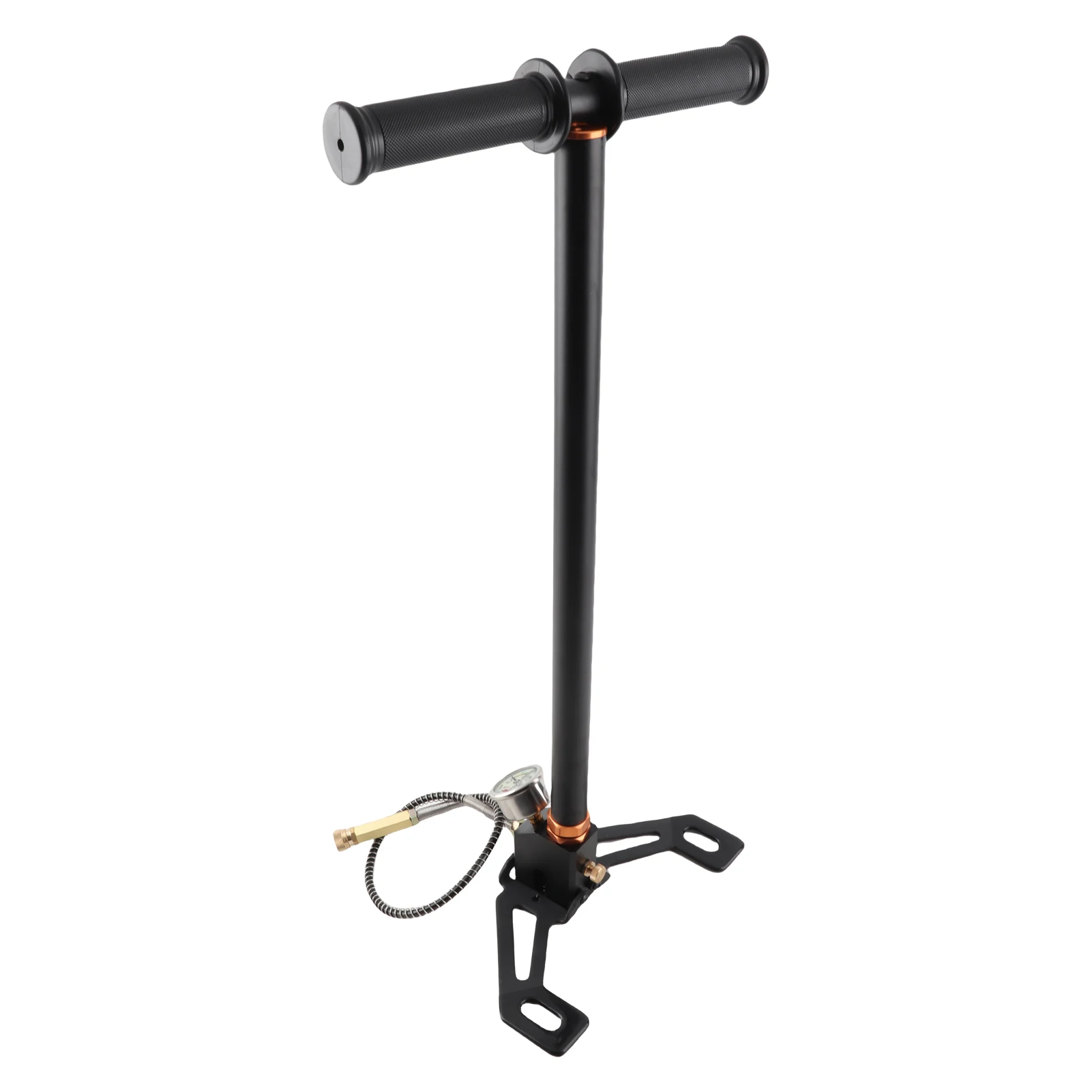 

High Pressure Pump Folding Water Cooled Manual Pump PCP Air Compressor 40MPA with Oil-Water Separator for High Pressure Gas