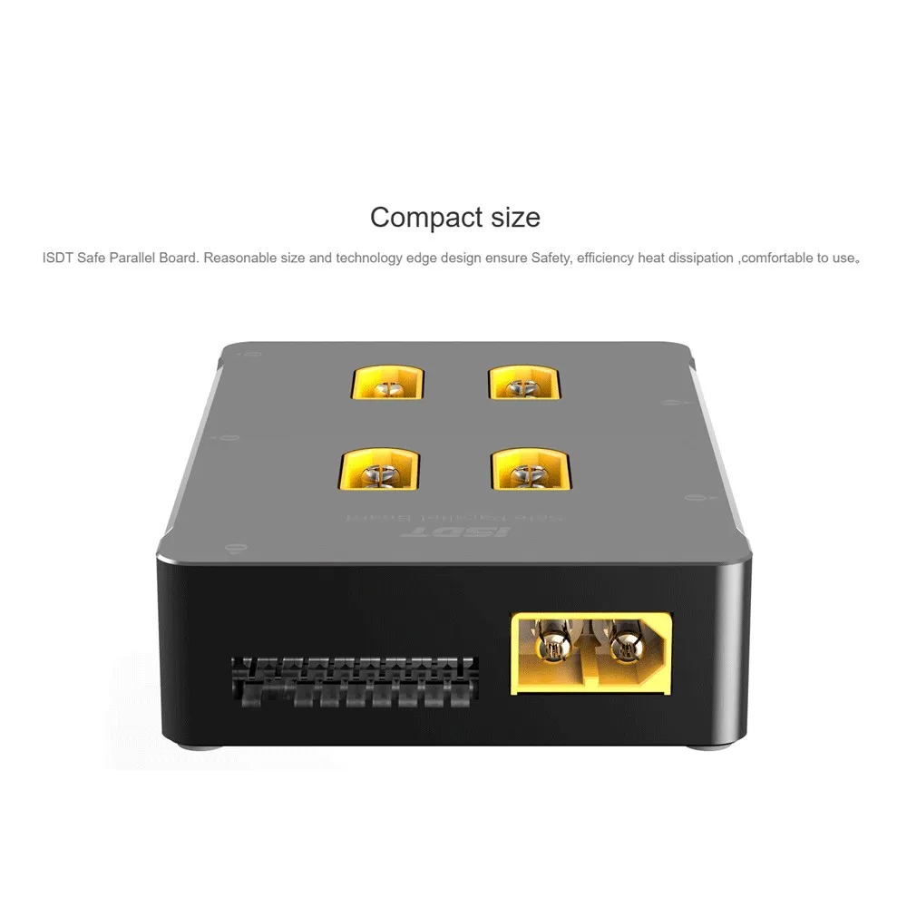 ISDT Precisie CNC PC-4860S 1-8S Lipo XT60 Plug Parallelle Oplaadkaart Batterijlader 4-weg Synchrone/Uitgangsstroom 30A