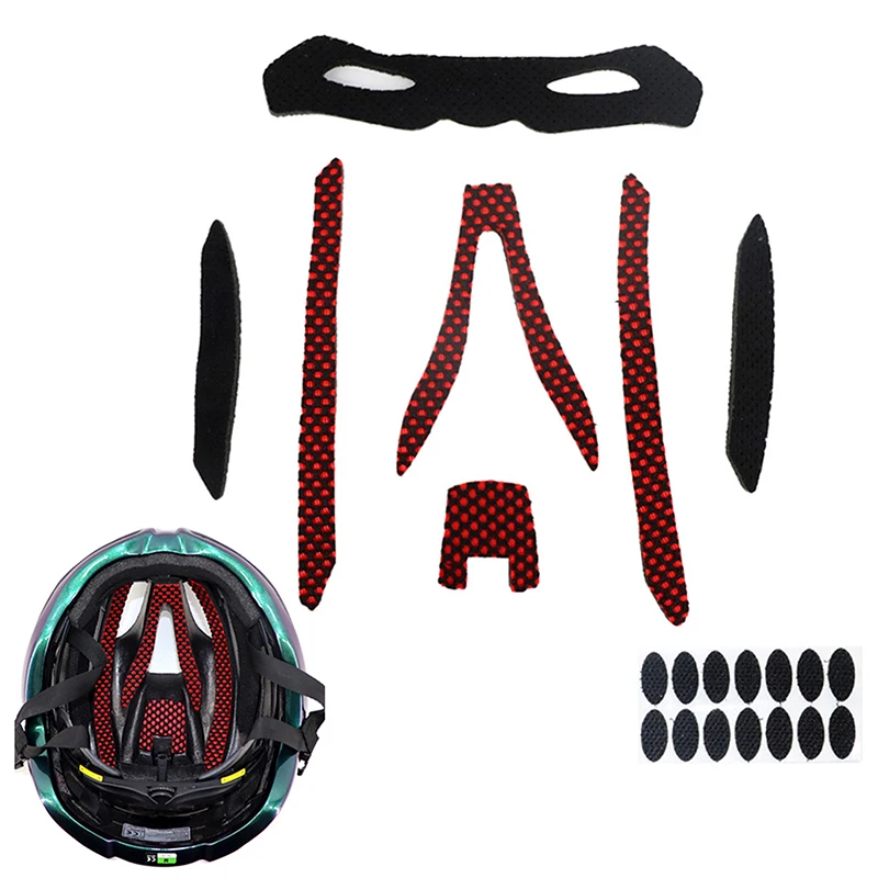 

Sport Sponge Helmet Interior Foam Padding 21-Piece Set for Bicycle/Motorcycle