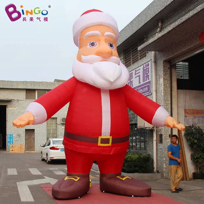 Giant Inflatable Santa Claus Model Inflatable  Christmas Old Man Inflatable Father Christmas For Celebrating Christmas-Toys