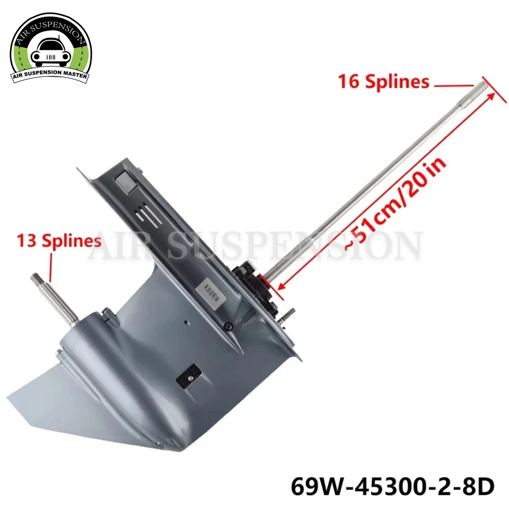 

69W-45300-00/8D Lower Unit Assy (Long) for Yamaha 50/60HP 4-Stroke Outboard Engine 2002 & UP Modle 69W-45300-01-8D 69W-45300-03