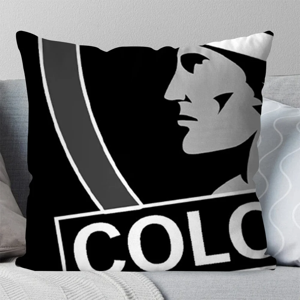 

Club S-Social Y D-Deportivo Colo Pillow Case Square Pillow Bedroom Sofa Leisure Comfort CushionLiving Room Home Decoration