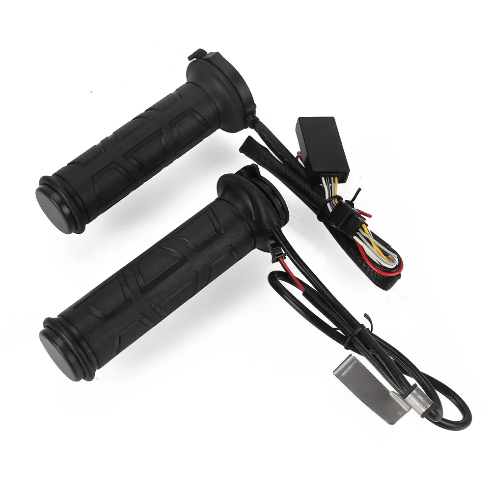 For BMW F650CS C650GT C 650 600 C650 C600 SPORT HP2 K1200R Sport Heated Hand Grips 22mm Adjustable Temp Control Warm Handlebar