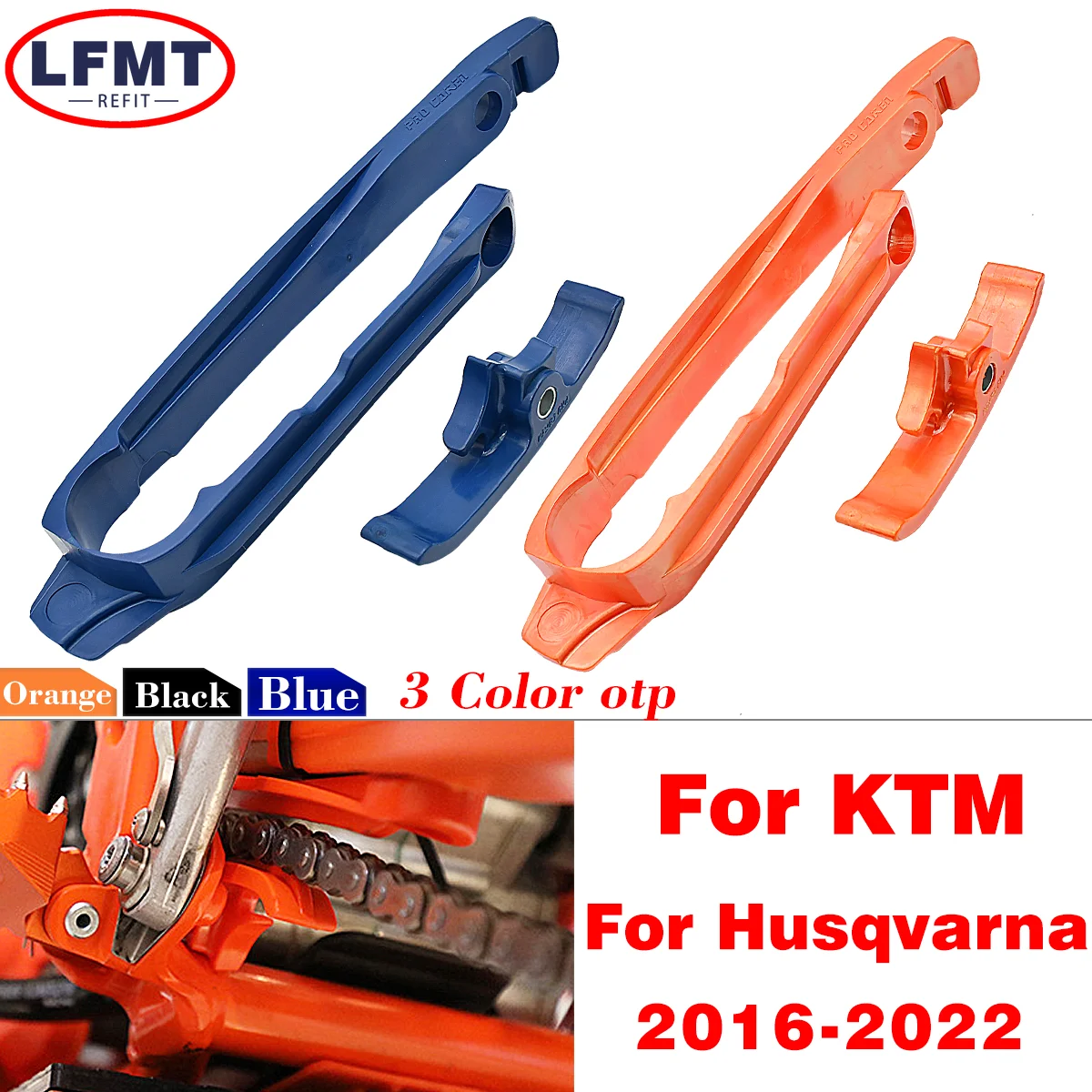 

Motorcycle Chain Slider Guard Swingarm Guide For KTM XC SX SXF XCF XCW EXC XCFW EXCF XC-F XC-W EXC-F 125 150 250 300 450 500