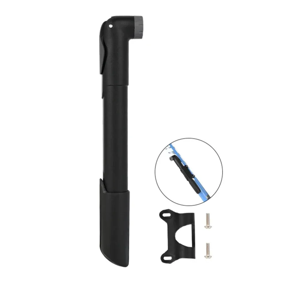 مضخة دراجة محمولة 120 رطل لكل بوصة مربعة - منفاخ إطارات الدراجة مع دعامة تثبيت، مضاد للتآكل لإصلاح الطوارئ لدراجة الطرق الجبلية #1