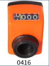 Position indicator,SK0416,Type 04,model 0416,4 digitals Counter,Horizontal installation shaft-Front axle,04 series,orange color
