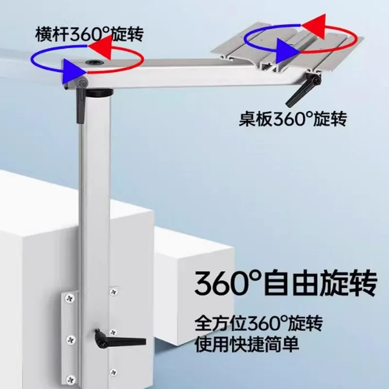 Aluminum RV Table Leg Quick‑Release 360° Rotatable Lift Folding Accessory For Camper Van Bed Car Interior Modification