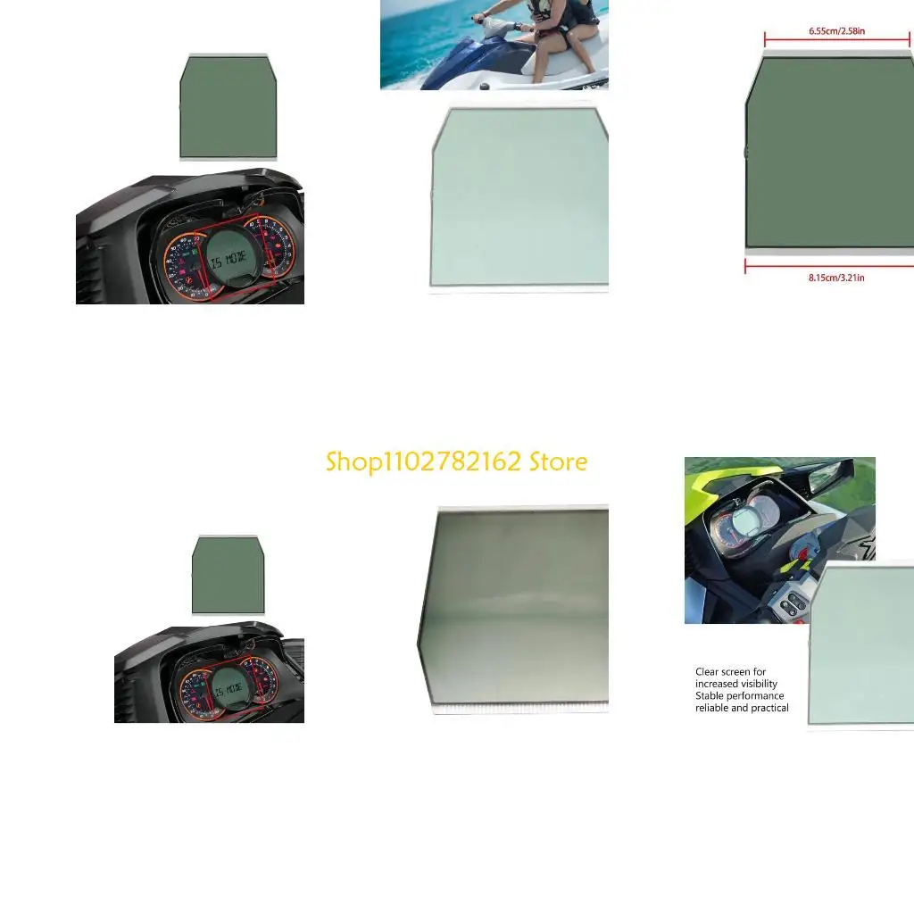 

547B Spare Parts LCD Screen Replacement LCD Instrument Cluster Display Instrument Screen for Sea-Doo Rxt-X as / Rxp-X 260 300