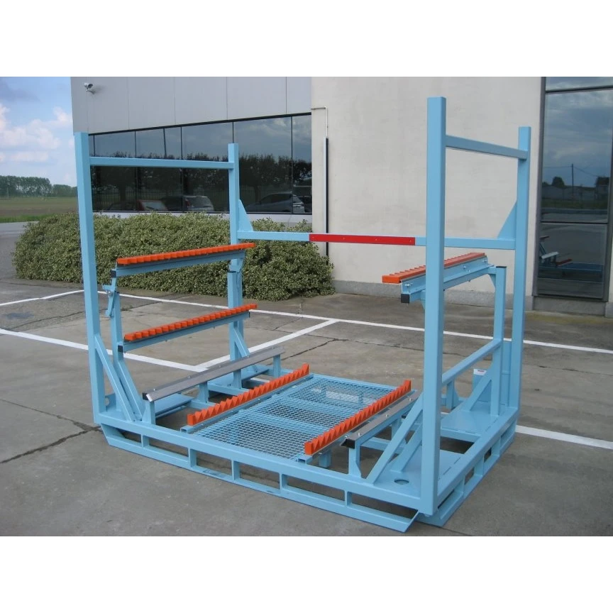 Professional HeavyDuty Steel Auto Parts Storage Rack Adjustable Shelves Workshop Organizer Car Parts Rack