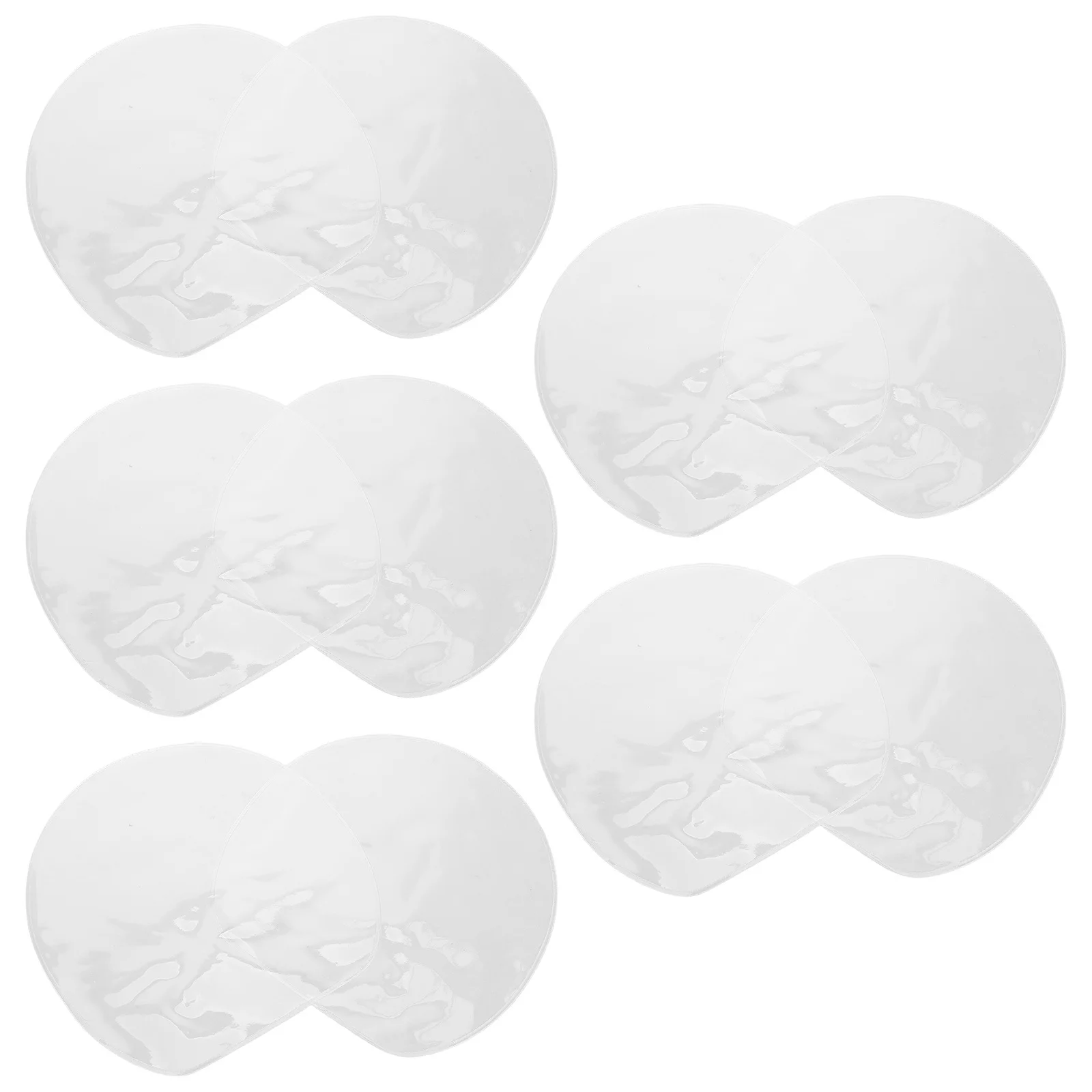 

10Pcs Table Tennis Racket Transparent Protective Film Sticky Adhesive Sheet Paddle Protection Film for Pingpong Competition