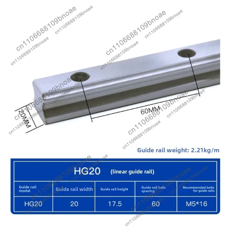 linear guide rails, linear rail slides. the default shipping size is 100mm. for other sizes, please contact customer service
