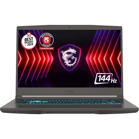 Thin 15 15.6” 144Hz FHD Gaming Laptop: Intel Core i7-13620H, NVIDIA Geforce RTX 4050, 16GB DDR4, 512GB NVMe SSD, WiFi 6E, Wi