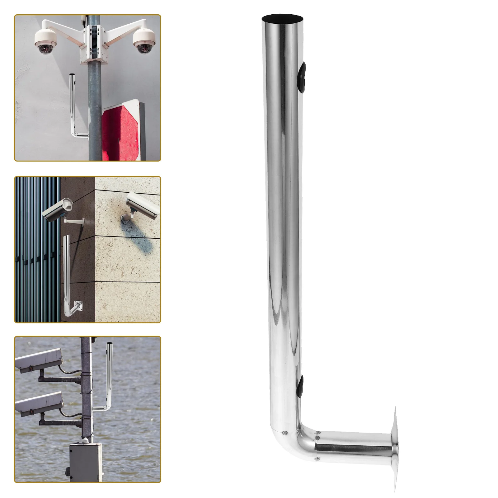 

500L Beam Bracket Antenna Mounting Pole Wireless Bridge Bracket Mount Stainless Steel Accessories Parts MountBracket