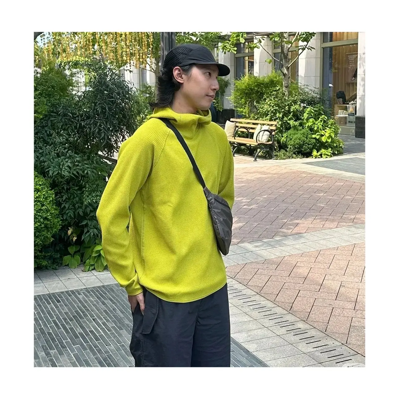 وظيفة في الهواء الطلق خفيفة الوزن الهراء مقنعين السترة سترة طويلة الأكمام #3