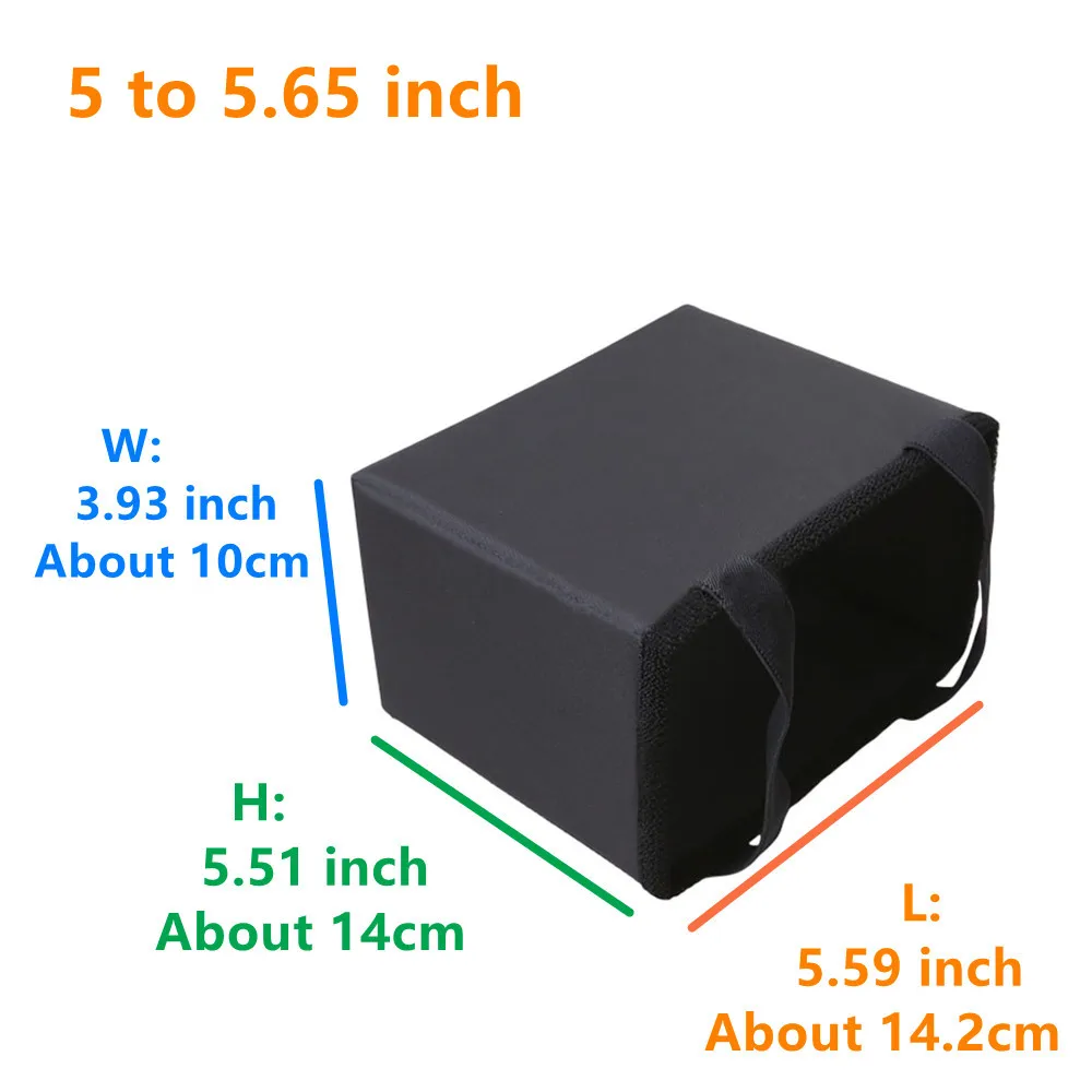 Foldable 5-5.65 / 7 inch Monitor LCD Screen Hood Sun Sunshade for Small HD TVlogic Atomos Shinobi7