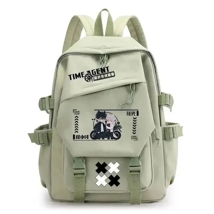 

Chibi, черный, белый, розовый, зеленый, Link Click, школьные сумки для подростков, рюкзаки Mochilas большой вместимости, аниме-игры