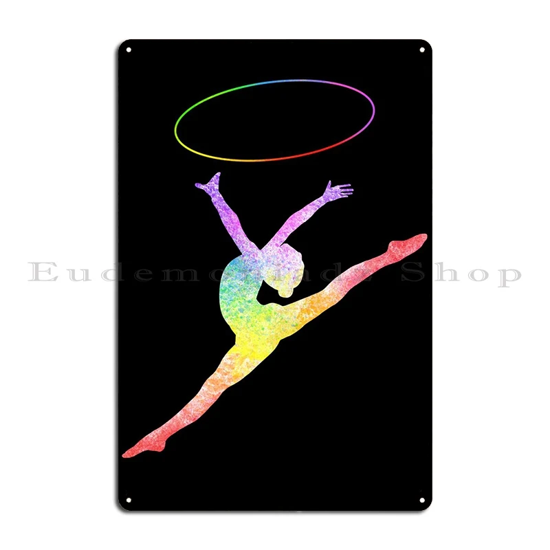 Rhythmic Gymnastics Metal Plaque Poster Decoration Club Create Customized Wall Mural Tin Sign Poster