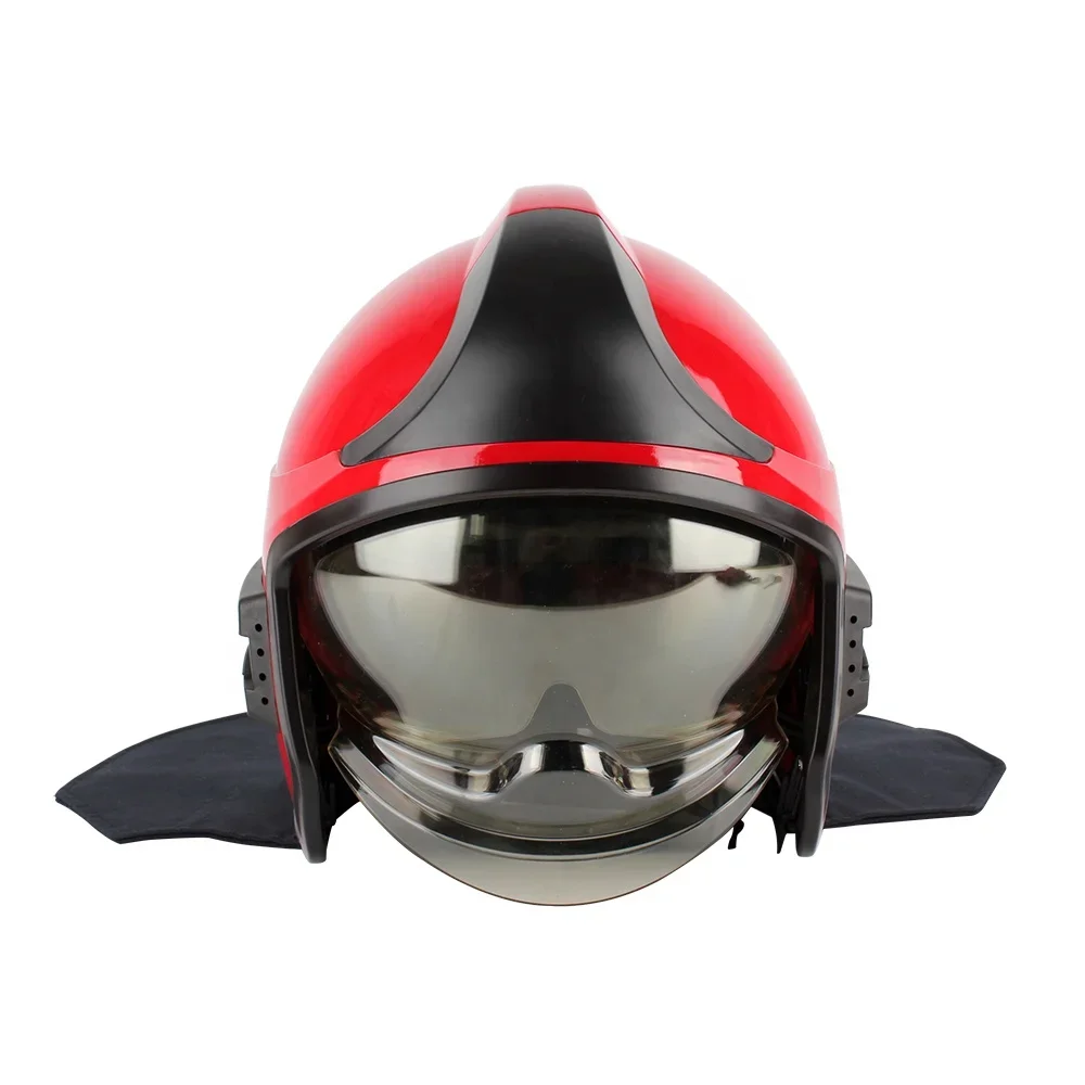 Made in China EN443:2008 Flame Retardant Fire Fighting quality helmet