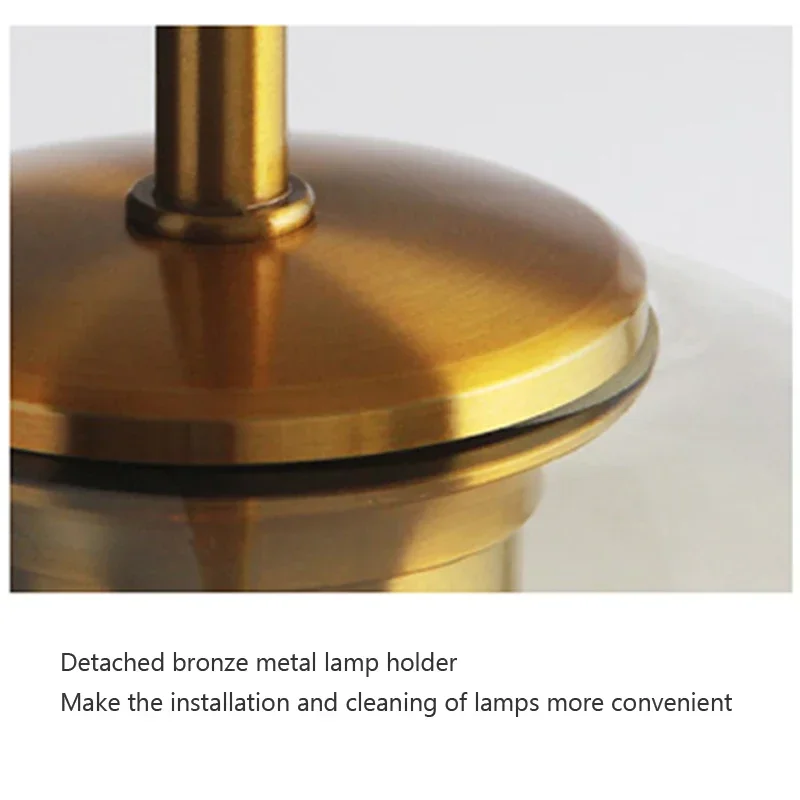 

Современный подвесной подвесной светильник в стиле лофт со стеклянным блеском, скандинавский промышленный декор, светильники E27/E26, для кухни, ресторана, лампа