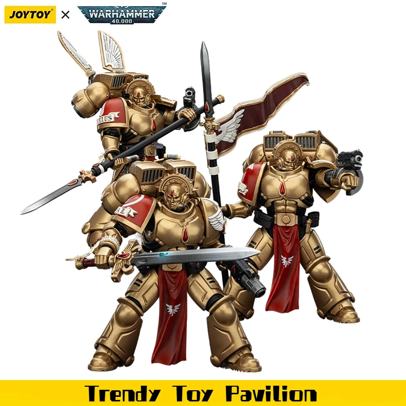 

【JOYTOY】Warhammer 40K Blood Angels Sanguinary Guard 3 шт. 1/18 фигурка игрушки модель