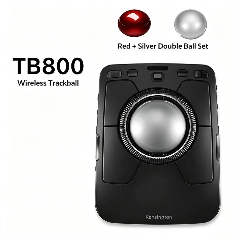 Kensington TB800 EQ professional wireless trackball mouse with