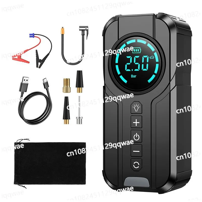 

Car Jump Starter Tire Inflator Emergency Start Power Pump