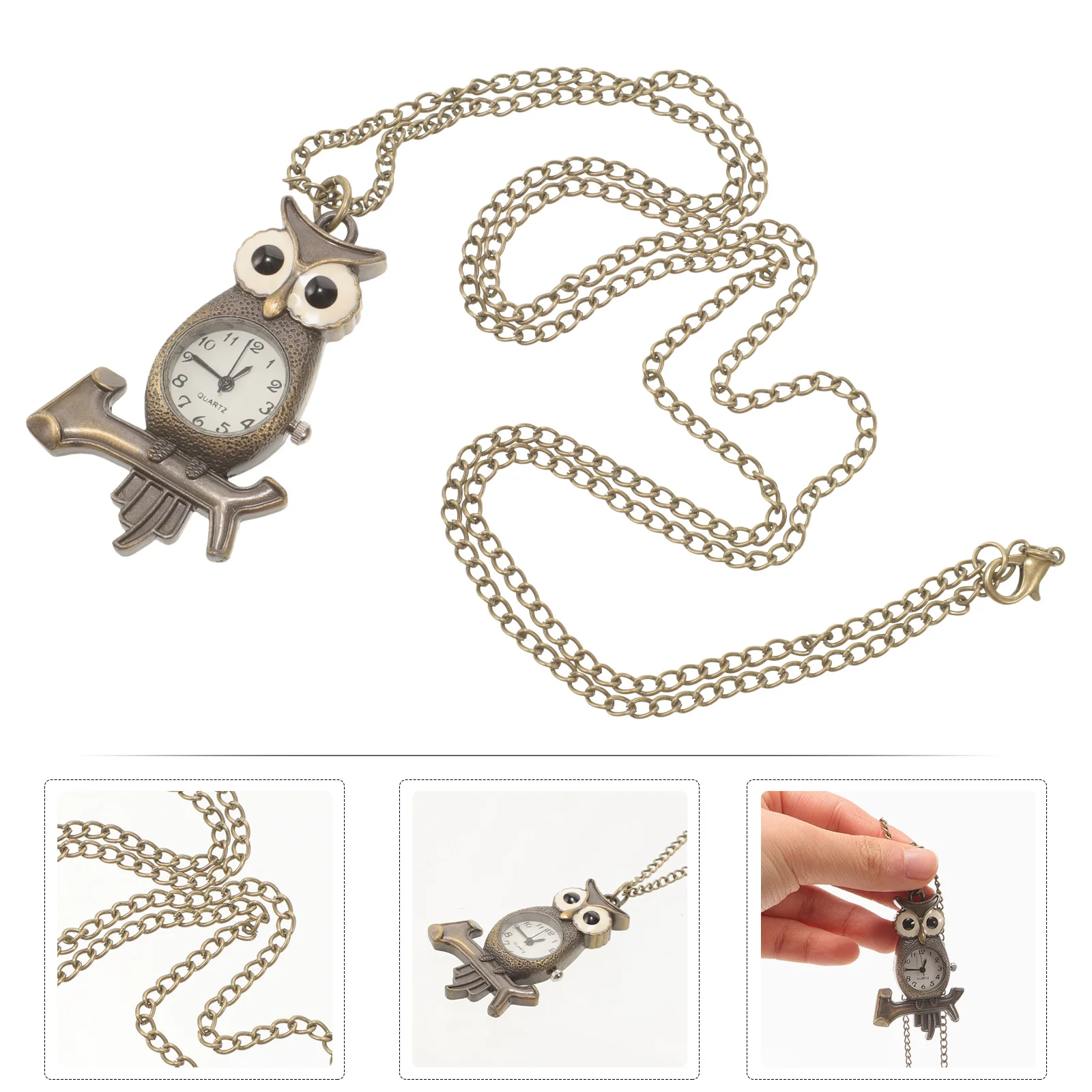 

Retro Pocket Watch Decorative Vintage Style Men's Dial Pocket Watch with Chain for Christmas Birthday Graduation Gift Cool