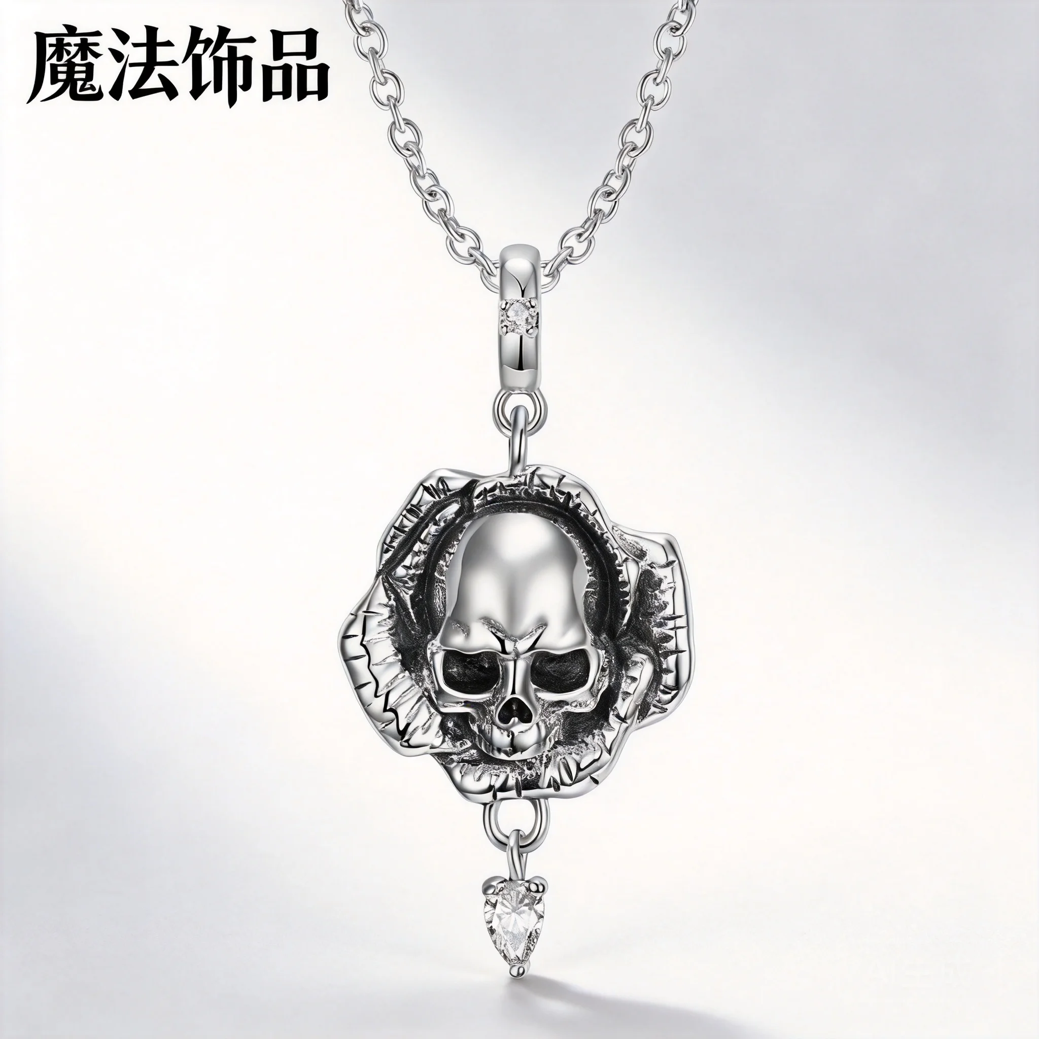 pendentif-crane-rose-gothique-en-argent-sterling-s925-incruste-de-zircons-cubiques-transparents-bijou-punk-audacieux-breloque-diy-pour-bracelet-et-collier