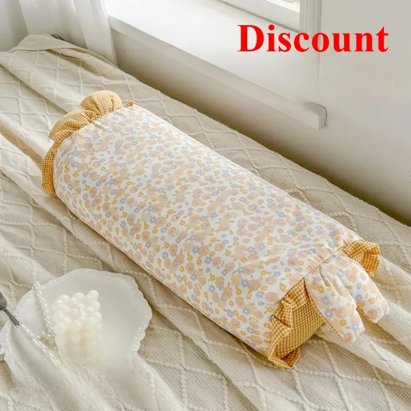 Print Candy Bunny Buckwheat Pillow 50x17x10cm One Pillow Cylindrical Cartoon Cute