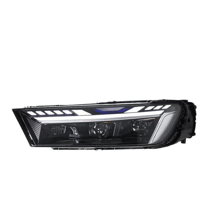 Suitable For 16-19 Audi Q7 Headlight Assembly Modification With New LED Lens Daytime Running Lights And Dynamic Turn Signals