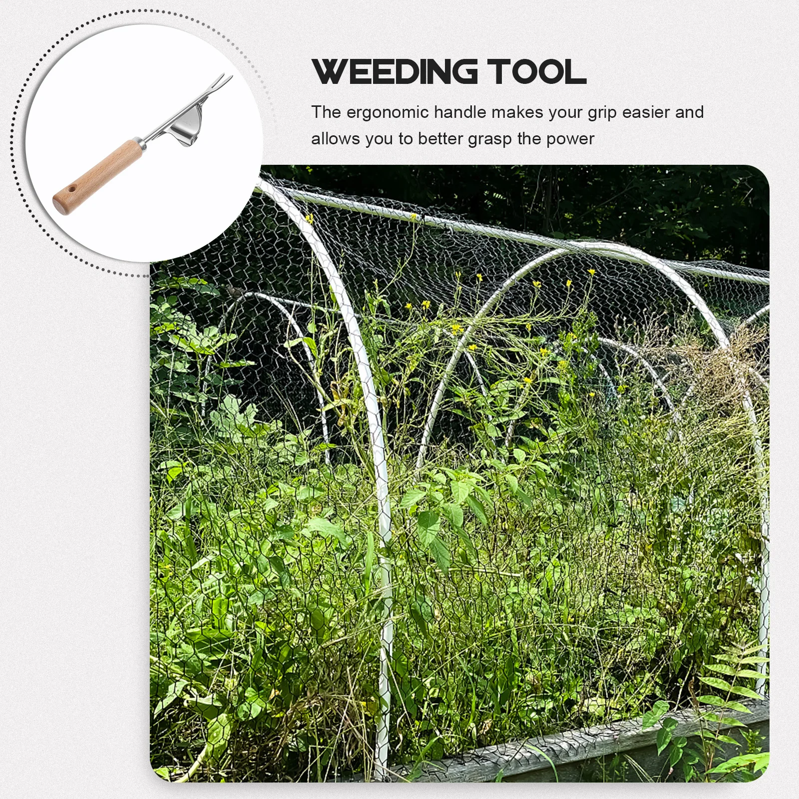 

Grass Gardening Manual Weeding Tool Lawn Tools Weeders for Planting Stainless Steel Hand Trowel Device Dual Purpose