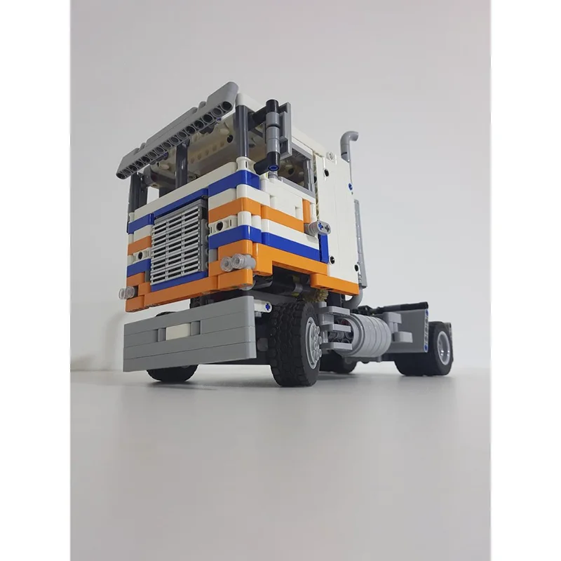 

998 деталей MOC, модель американского грузовика, строительный блок, сделай сам, креативные кирпичи, набор игрушек, подарок на день рождения, Рождество и праздник для взрослых и детей