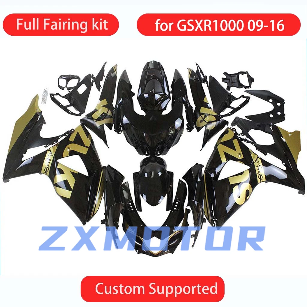 For GSXR1000 2009 2010 2011 2012 2013 2014 2015 2016 Injection Fairing Kit GSXR 1000 09-16 Free Custom Motorcycle Fairings