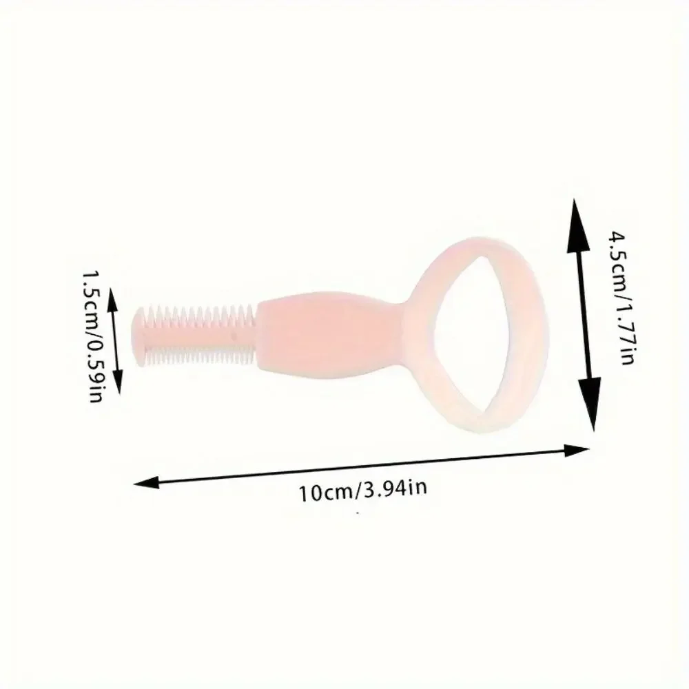 Plastic Novice Eyeliner Template Reusable Wearing Aid Eyeliner Stencil Mascara Shield Guard with Comb Ancillary Makeup Tools