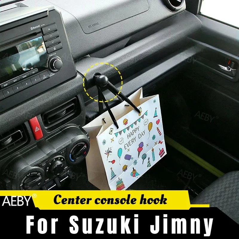 For Suzuki Jimny 2019 Passenger side hook,Dashboard Bag Hook Utility Hook,Multifunctional mobile phone holder,Accessories
