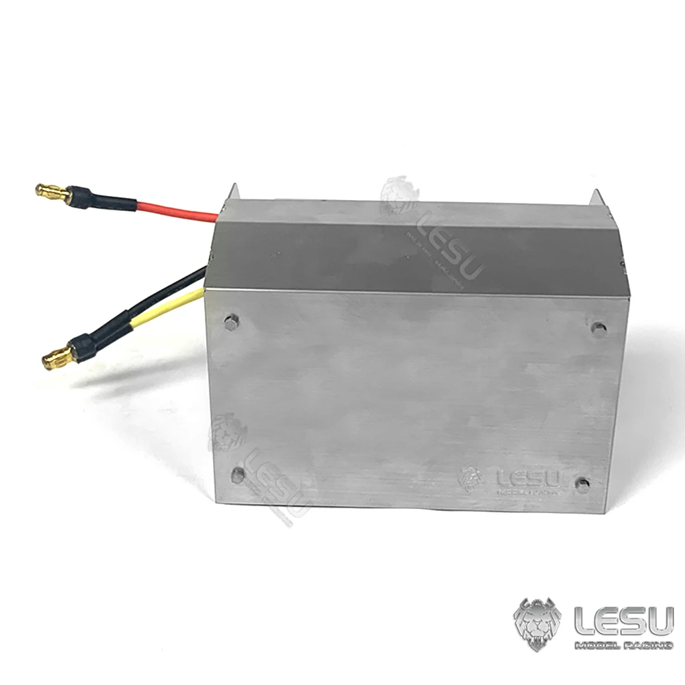 TOUCAN LESU Parts Metal Toolbox Hydraulic Pump 1Ch Reversing Valve for 1/14 Tamiyay Dump Truck DIY RC Models Th21904