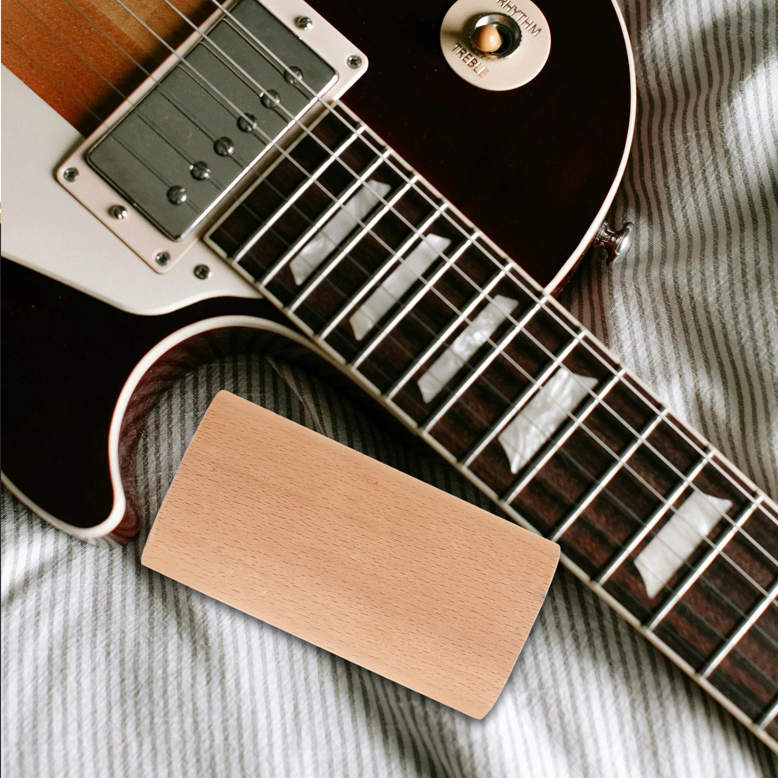 Guitar Luthier 12 Radius Sanding Block Leveling Tool for Instrument Enhancement Woodworking 12 Radius Sanding Block