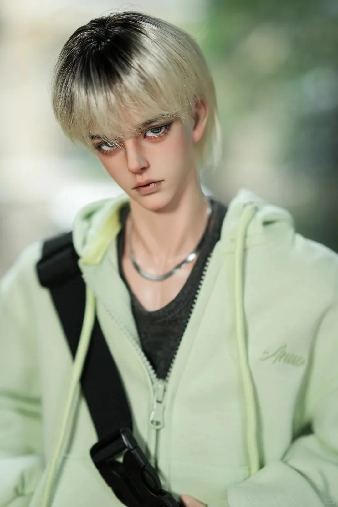 New 70cm BJD doll SD 1/3 zak Male Muscle Boy CANE-New Ver joint advanced resin spot makeup
