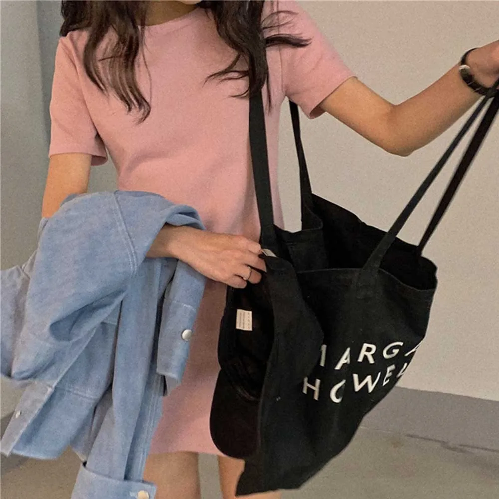 فستان تي شيرت نسائي صيفي قصير الأكمام بألوان الحلوى - فستان بوليستر متوسط الطول للارتداء الكاجوال، مقاسات من M إلى 2XL