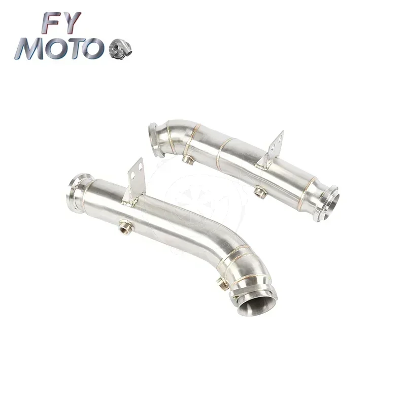 Wholesale Exhaust Downpipe for Mercedes Benz C43 GLC43 C400 M276 engine catless