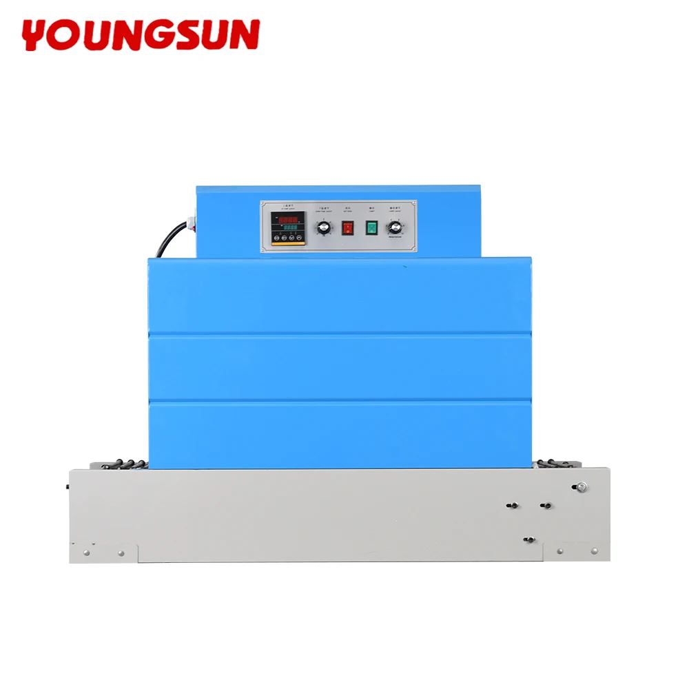 BS-260 Automatic Small PVC /POF Film Cable Heat Tunnel Shrink Packing Sleeve Label Wrapping Machine