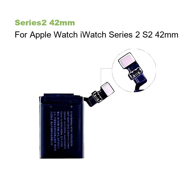 بطارية ساعة بديلة جديدة ذات سعة حقيقية لساعة أبل iWatch Series 2 S2 42mm Series2 42mm