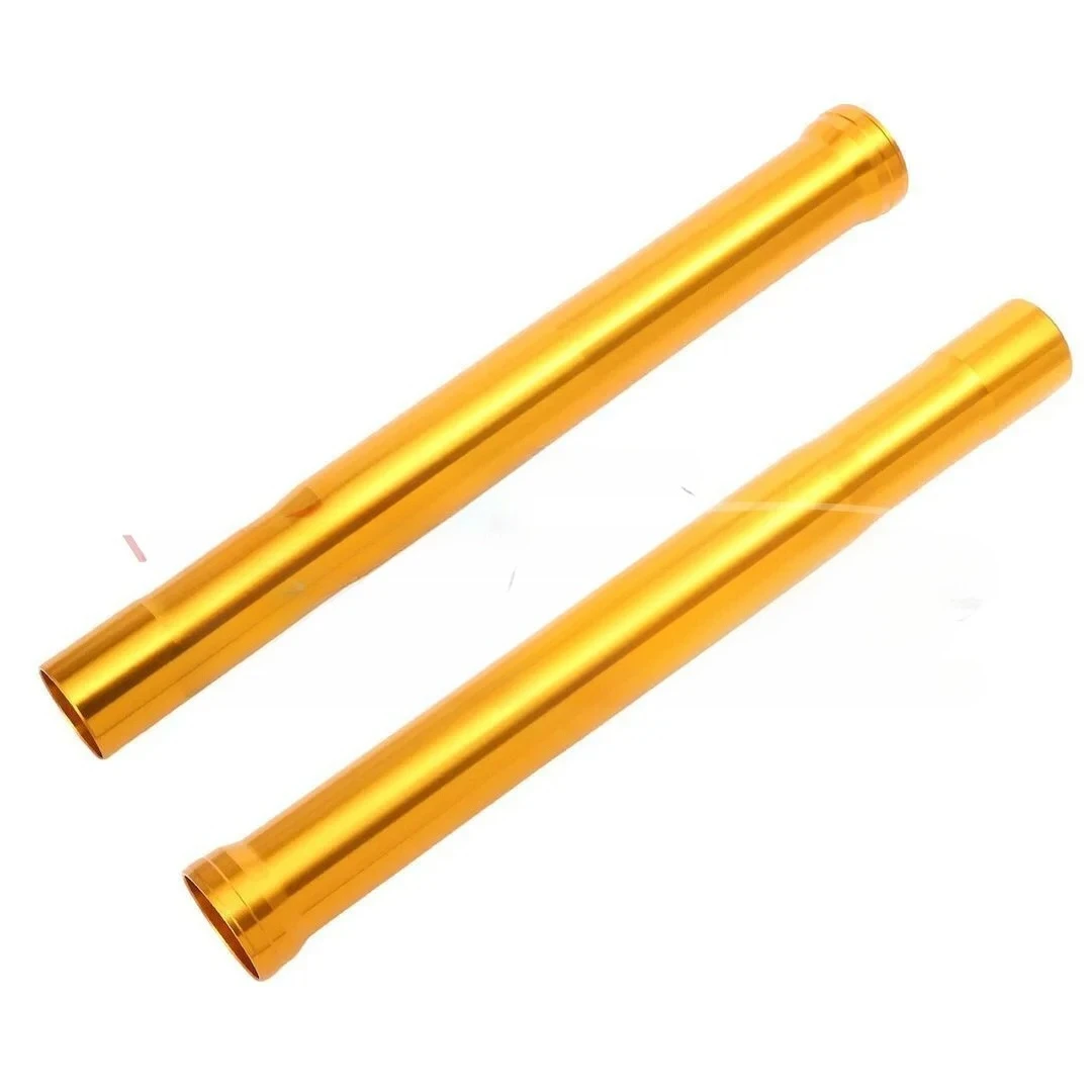 BB 608mm 2×Front Fork Tubes Outer Pipes Legs For BMW F800GS 2006-2012 2007 2008 2009 Gold Shock Stanchion Brake Suspension Bars
