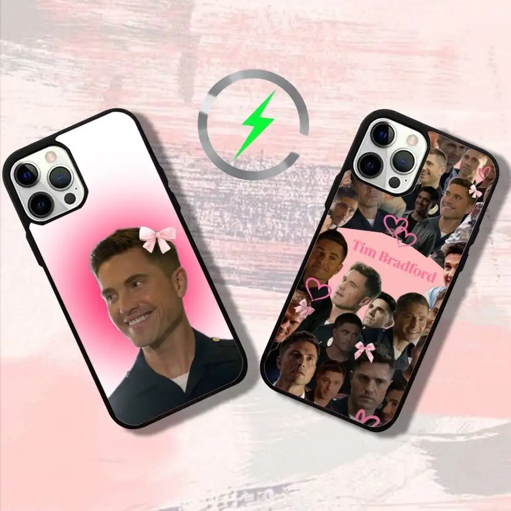 

Tim B-Bradford R-Rookieds Phone Case For iPhone 16,15,14,13,12,11,Pro,Max,Plus,Mini,SE4,E Magnetic Magsafe Wireless Charging