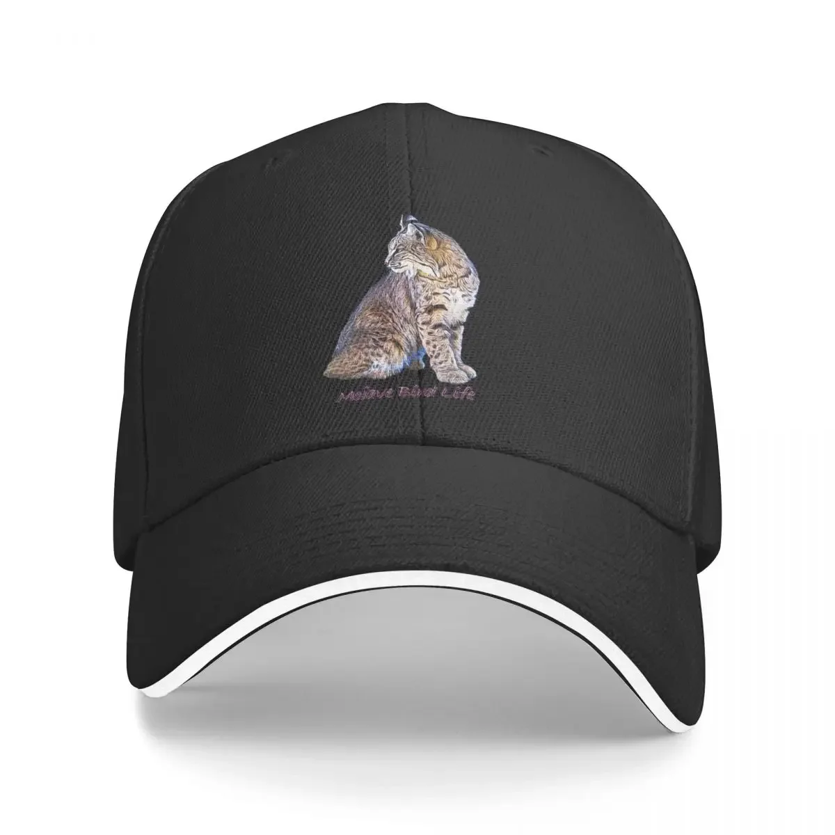 

Bobcat Sketch Art by Mojave Bird Life Baseball Cap Horse Hat Military Tactical Cap custom Hat Men's Caps Women's