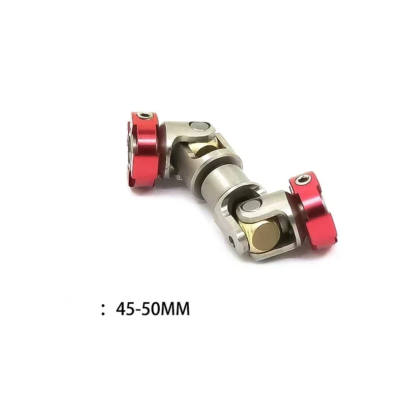 เพลาส่งกำลังแบบ CVD หัวแปลงโลหะ สำหรับรถบังคับวิทยุ 1/14 Tamiya RC Truck ACTROS MAN Hino Scania 1/10 TRX4 D90 SCX10