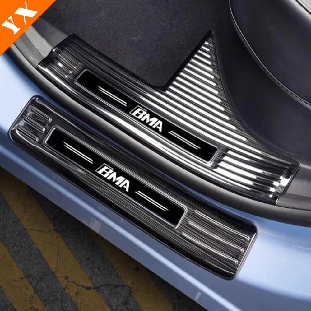 For GEELY ATLAS/BOYUE COOL 2023-2024 Stainless Car Door SillScuff Trim Plate Welcome Protectors Accessories Guard Plat Styling